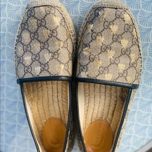 Women’s size 7.5 Authentic Gucci Espadrilles
